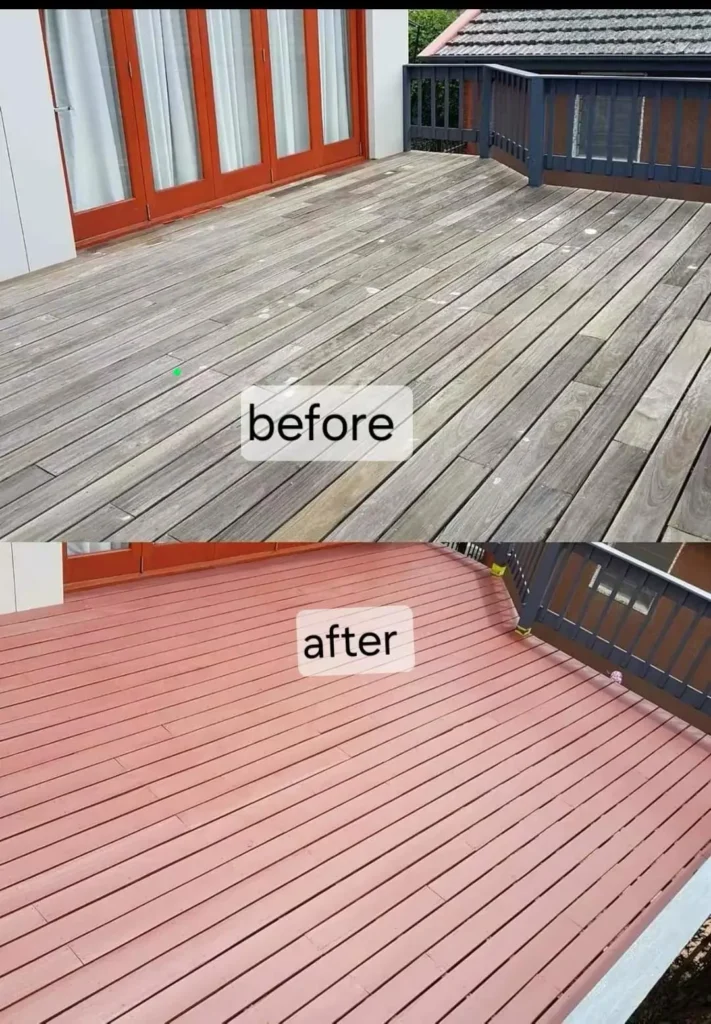 Before and after painting project 03 by Crown Finish Painters Melbourne